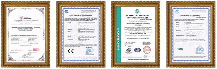 Outdoor Televizyon  , Endüstriyel Ekran & Dijital Kiosk  Belgelerimiz 