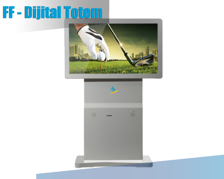 Ff Serisi Dijital Reklam Totem Kiosku