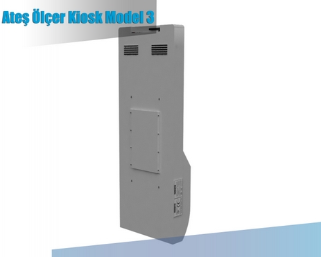 Ateş Ölçer Dezenfektan Kiosk Model 3.1